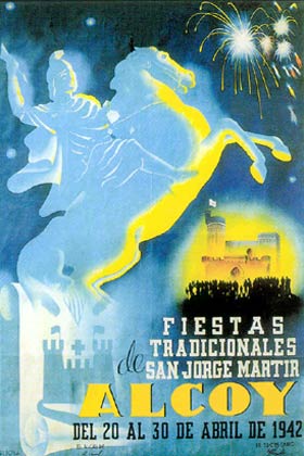 Fiestas de Moros y Cristianos en honor de San Jorge  